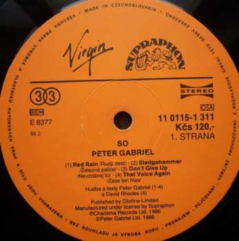 LP Peter Gabriel: So 43754