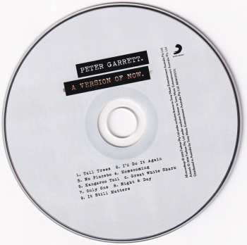 CD Peter Garrett: A Version Of Now 38641