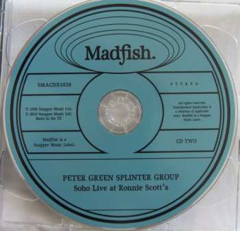 2CD Peter Green Splinter Group: Soho Live at Ronnie Scott's 266044