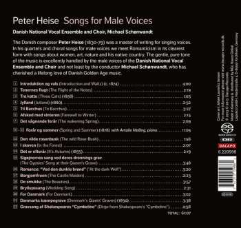 SACD Peter Heise: Songs For Male Voices 187362