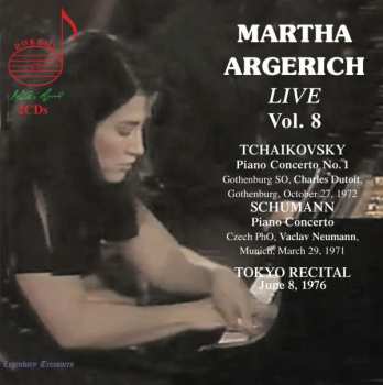 Album Peter Iljitsch Tschaikowsky: Martha Argerich - Legendary Treasures Vol.8