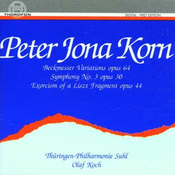 Album Peter Jona Korn: Symphonie Nr.3