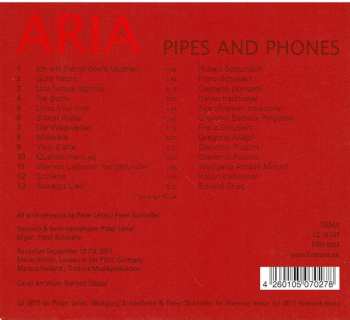 CD Peter Lehel: Pipes And Phones - Aria 326612