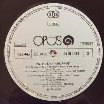 LP Peter Lipa: Moanin' 538512