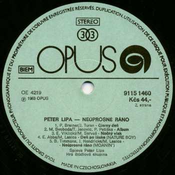 LP Peter Lipa: Neúprosné Ráno 481531