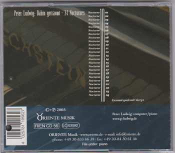 CD Peter Ludwig: Dahin Getraumt - Reveries - Dreamed along, 24 Nocturnes 495107