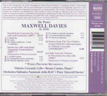CD Peter Maxwell Davies: Strathclyde Concerto No.2 / Cello Sonata 'Sequencia Serpentigena' 322785