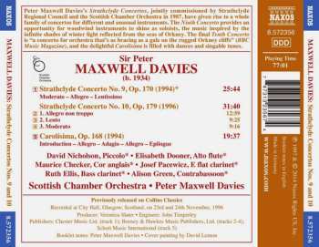 CD Peter Maxwell Davies: Strathclyde Concertos Nos. 9 and 10, Carolisima 301491