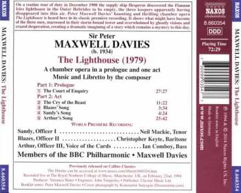 CD Peter Maxwell Davies: The Lighthouse 112934
