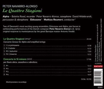 CD Peter Navarro-Alonso: Le Quattro Stagioni 285440