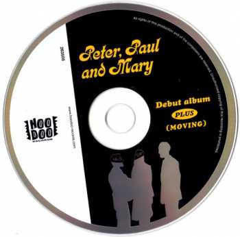 CD Peter, Paul & Mary: Debut Album Plus (Moving) 329462