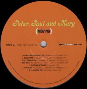 LP Peter, Paul & Mary: (Moving) LTD 24240