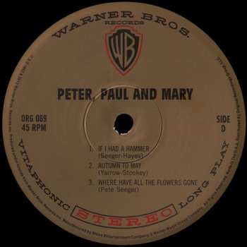 2LP Peter, Paul & Mary: Peter, Paul And Mary LTD | NUM 74086