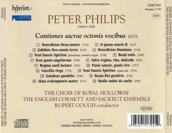 CD Peter Philips: Cantiones Sacrae Octonis Vocibus (1613) 292583