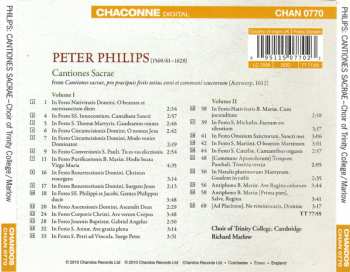 CD Peter Philips: Cantiones Sacre 1612 324700