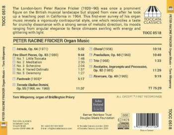 CD Peter Racine Fricker: Organ Music 462368