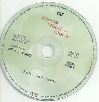 2CD Peter Schindler: Sonne Mond Und Sterne 346120