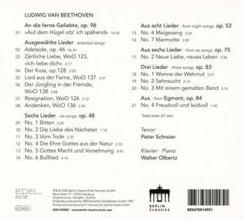 CD Peter Schreier: Ein Liederabend Mit Peter Schreier 428686