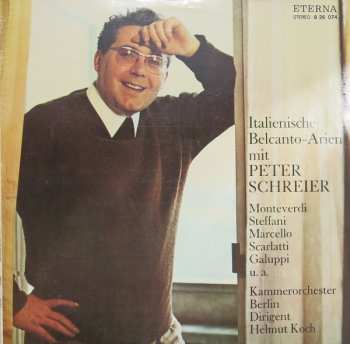 LP Peter Schreier: Italienische Belcanto-Arien Mit Peter Schreier 412236