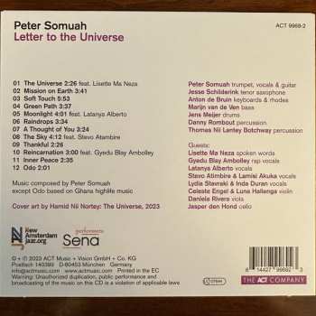 CD Peter Somuah: Letter To The Universe DIGI 499686