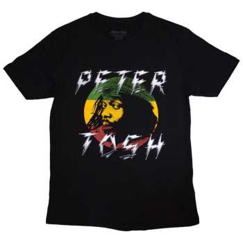 Merch Peter Tosh: Peter Tosh Unisex T-shirt: Lightning Logo  (small) S