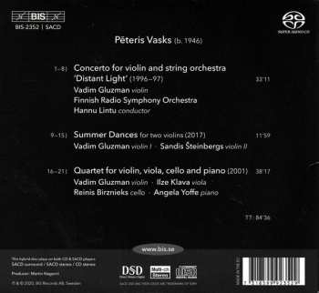 SACD Pēteris Vasks: Distant Light / Piano Quartet / Summer Dances 303433