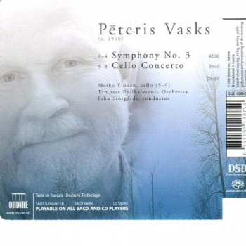 SACD Pēteris Vasks: Symphony No. 3 - Cello Concerto 182135