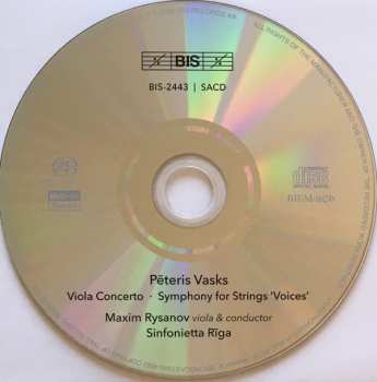 SACD Pēteris Vasks: Viola Concerto / String Symphony ‘Voices’ 149836