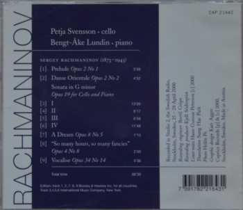 CD Petja Svensson: Rachmaninov 333347
