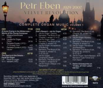 3CD Petr Eben: Velvet Revolution (Complete Organ Music, Volume 1) 453191