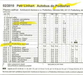 Album Petr Linhart: Autobus Do Podbořan