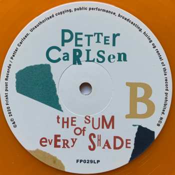LP Petter Carlsen: The Sum Of Every Shade CLR 417270
