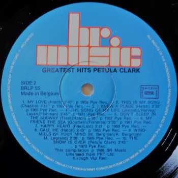 LP Petula Clark: Greatest Hits
