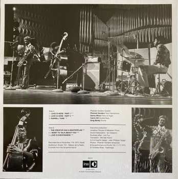 LP Pharoah Sanders: Live In Paris (1975) (Lost ORTF Recordings) DLX 149090
