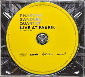 CD Pharoah Sanders Quartet: Live At Fabrik Hamburg 1980 444275