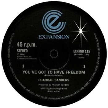 LP Pharoah Sanders: You've Got To Have Freedom / Got To Give It Up 455427