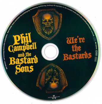 CD Phil Campbell & The Bastard Sons: We're The Bastards LTD | DLX 39806