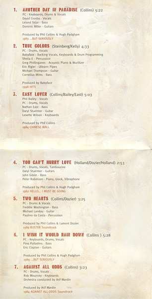 CD Phil Collins: ...Hits