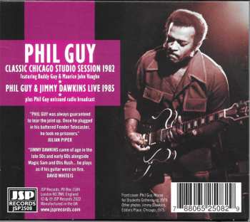 2CD Phil Guy: Classic Chicago Studio Session 1982 485083