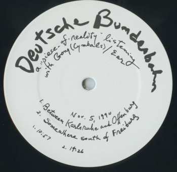 LP Philip Corner: Deutsche Bundesbahn