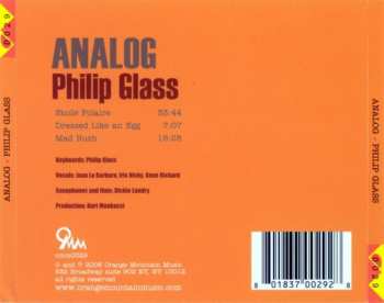 CD Philip Glass: Analog 319449