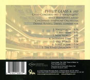 CD Philip Glass: Cello Concerto No.2 "Naqoyqatsi" 322821