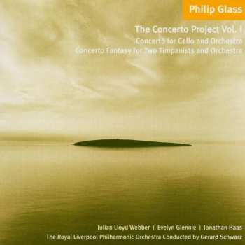Album Philip Glass: Concerto For Cello And Orchestra - Concerto Fantasy For Two Timpanists And Orchestra