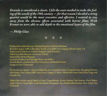 CD Philip Glass: Dracula 186805