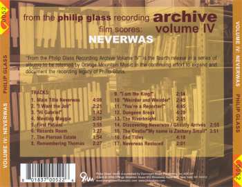CD Philip Glass: Film Scores: Neverwas 333939