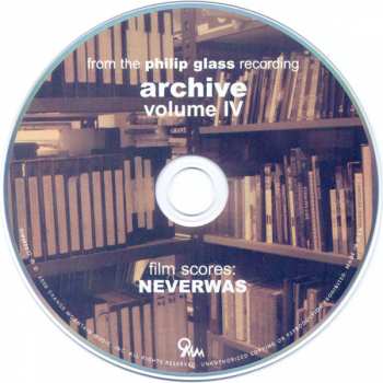 CD Philip Glass: Film Scores: Neverwas 333939