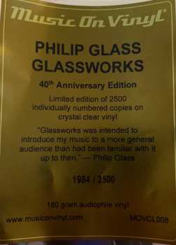 LP Philip Glass: Glassworks LTD | NUM | CLR 441679