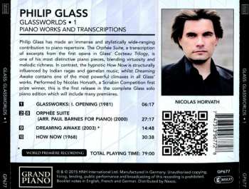 CD Philip Glass: Glassworlds 1 (Piano Works And Transcriptions) 314056