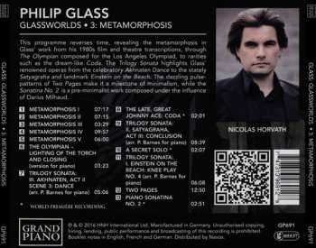 CD Philip Glass: Glassworlds ● 3 221388