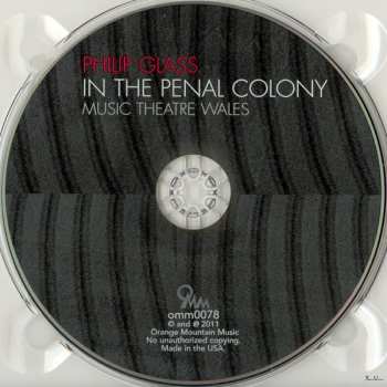 CD Philip Glass: In The Penal Colony 318749
